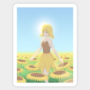 Sunflower Sticker